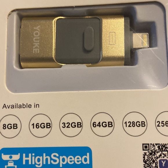 youke Other - NWT Dual Storage Flash Drive 32 GB